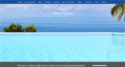 Desktop Screenshot of infinityheightsresort.com
